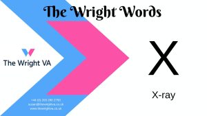 Read more about the article X for X-ray